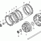VTX1800F1 Сцепление