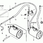 VTX1800F1 Адсорбер, системы улавливания паров топлива