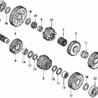 VTX1800F1 ТРАНСМИССИЯ