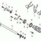 VTX1800F1 Вилка переключения передач