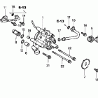 VTX1800F3 Масляный насос и фильтр