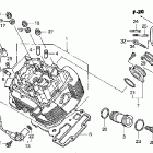 VTX1800N1 Передняя головка цилиндров