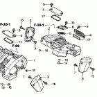 VTX1800R2 Крышка головки цилиндров