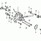 VTX1800S1 Масляный насос и фильтр