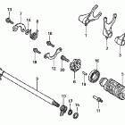 VTX1800S1 Вилка переключения передач