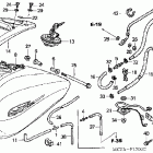 VTX1800S3 ТОПЛИВНЫЙ БАК