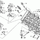 CBR600F4 ГОЛОВКА ЦИЛИНДРА
