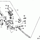CR250R Главный тормозной цилиндр передний