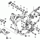 CRF150F Рама
