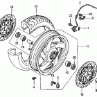 GL1800A Переднее колесо