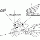 ST1300 Наклейки