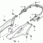 ST1300 Side cover @ rear cowl