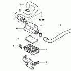 VT750CDC Фильтр картерных газов