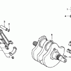 VT750CDD Коленвал и поршни