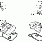 VT750CDD Крышка головки цилиндров