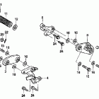 VT750CDD Подножки