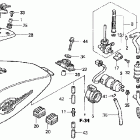 VT750CDD Топливный бак и насос