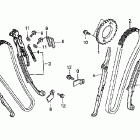 VT750DCB Цепь ГРМ и натяжитель