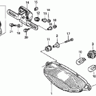 VTR1000F Задний фонарь
