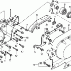 VTX1800R Крышка картера левая