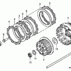 VTX1800R Сцепление