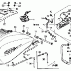 VTX1800R ТОПЛИВНЫЙ БАК
