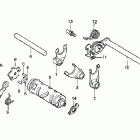 XR100R Вилка переключения передач