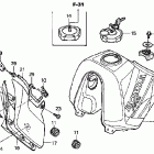 XR650L ТОПЛИВНЫЙ БАК