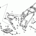 XR80R Рама