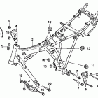 CB250 Рама