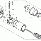 CB750 ПУСКОВОЙ ЭЛЕКТРОДВИГАТЕЛЬ