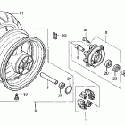 CBR900RE Заднее колесо