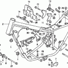 CMX250C Рама