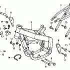 CR125R Рама