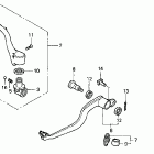 CR250R Педали