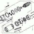 GL1500CD ПУСКОВОЙ ЭЛЕКТРОДВИГАТЕЛЬ