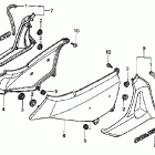 GL1800 БОКОВАЯ КРЫШКА