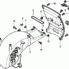 GL1800A Заднее крыло