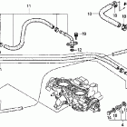 GL1800A Throttle body (tubing)