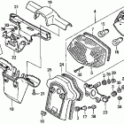 VT1100T Задний фонарь