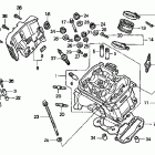 VT750CD2 Головка цилиндров передняя