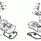 VT750CD2 Крышка головки цилиндров