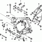 XR400R Рама