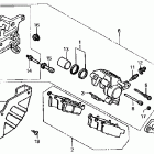 CR125R Задний тормозной суппорт
