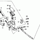 CR125R Главный тормозной цилиндр передний
