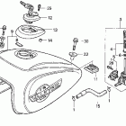 GL1500C ТОПЛИВНЫЙ БАК