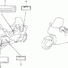 GL1500SE Caution label (1)
