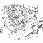 GL1500SE Задний кожух картера