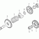 GL1500SE Final gearshaft