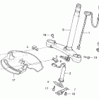 GL1500SE Траверса нижняя